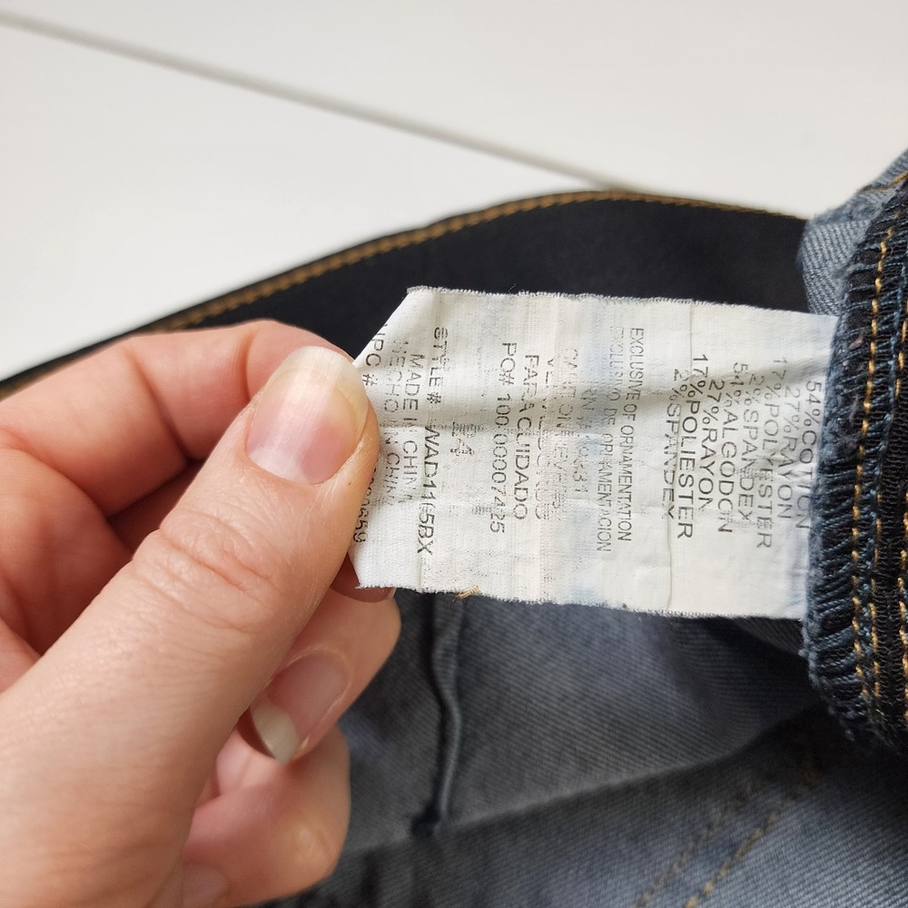 Democracy Absolution Booty Lift Plus Jegging Jeans Plus Size 24 Dark Indigo Wash - Picture 7 of 13